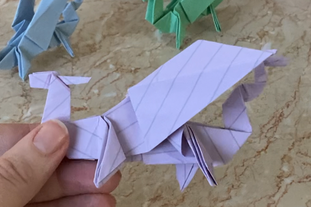 Five Minute Maker: Origami Dragon (Advanced Edition)