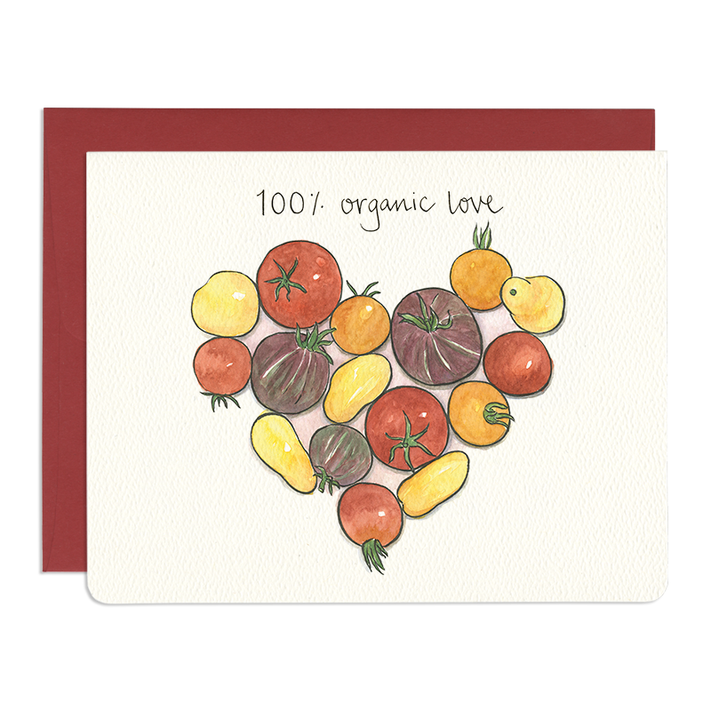Organic Love Card