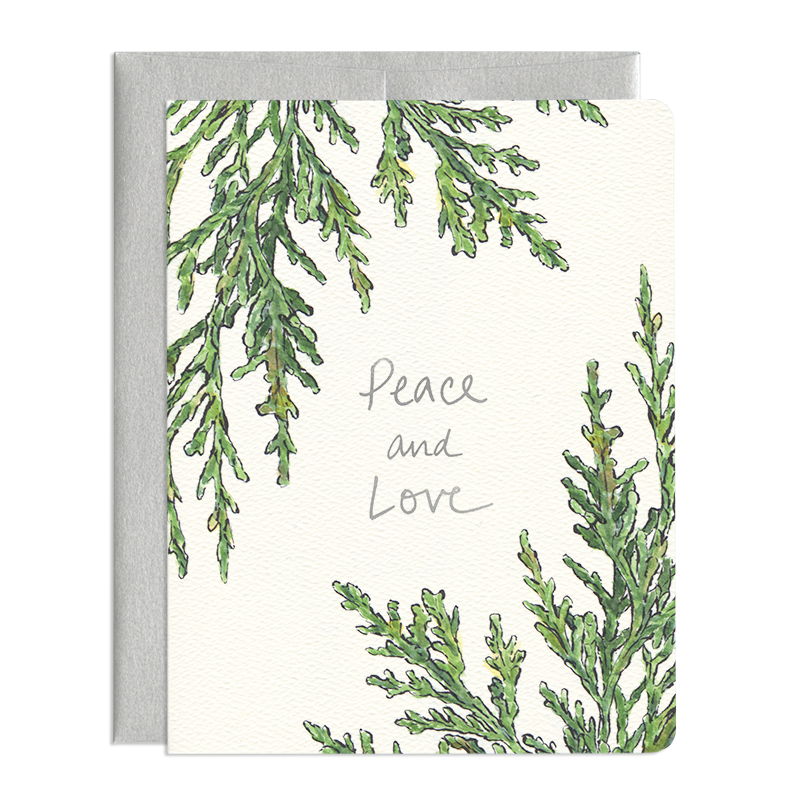 Juniper Peace Card
