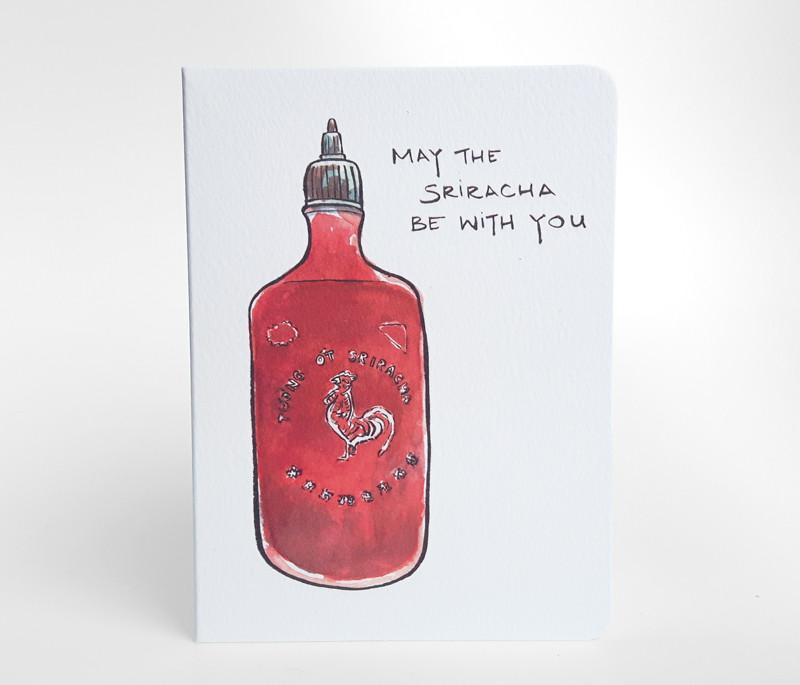 May the Sriracha Be with You - inspired by Star Wars