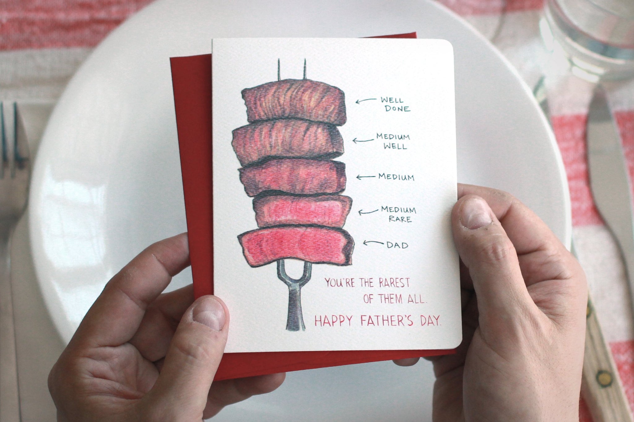 Rarest of Them All Father's Day Card Silver Antelope Rarest of Them All Father's Day Card Silver Antelope