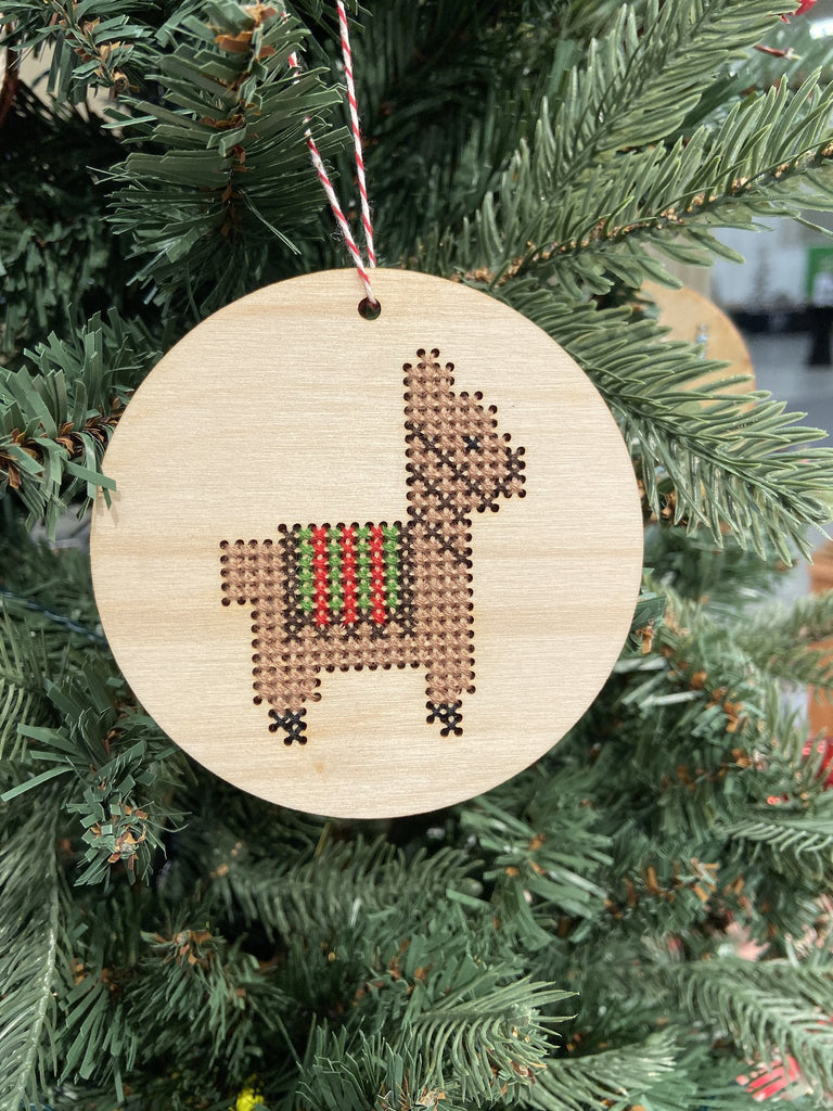 Gingerbread Ball - DIY Stitched Ornament Kit – Kiriki Press